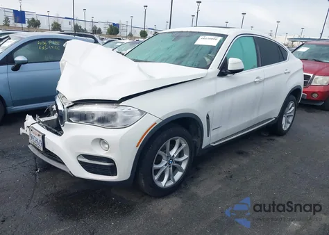 2016 BMW X6 xDrive35I z USA, uszkodzony, nr VIN 5UXKU2C55G0N81634